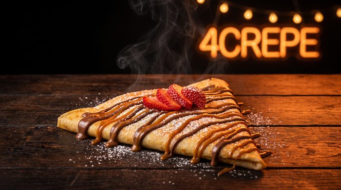 Belgian Chocolate Crepe at 4Crepe