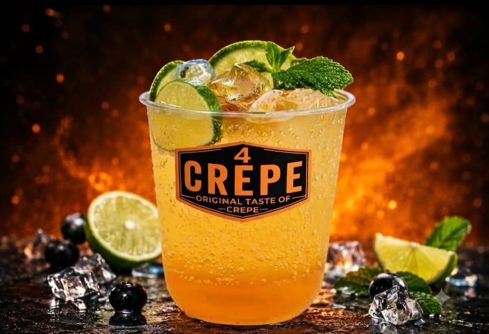 Passion Fruit Mojito at 4Crepe